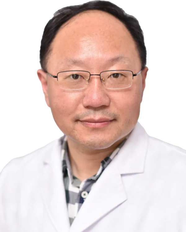 Dr. Jian Zhu, Visiting Specialist in General Surgery, from Ruijin Hospital
